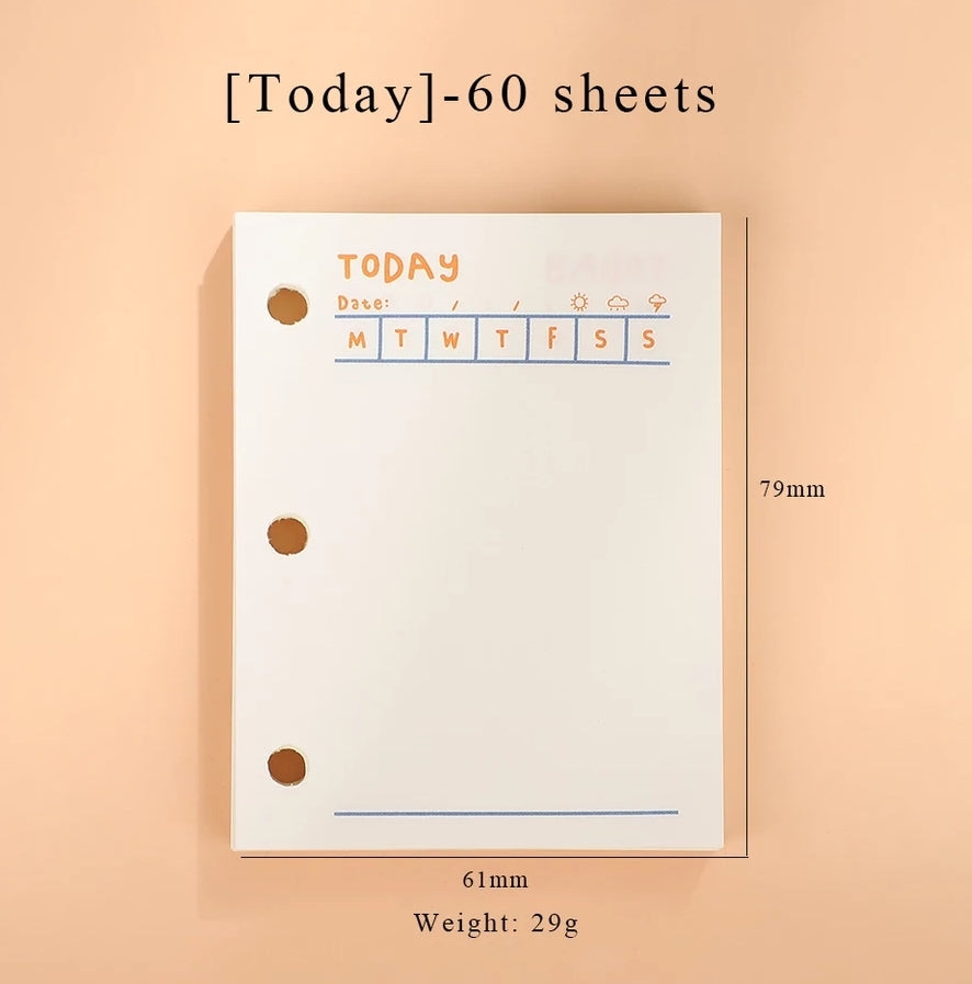 Mini Binder Inserts
