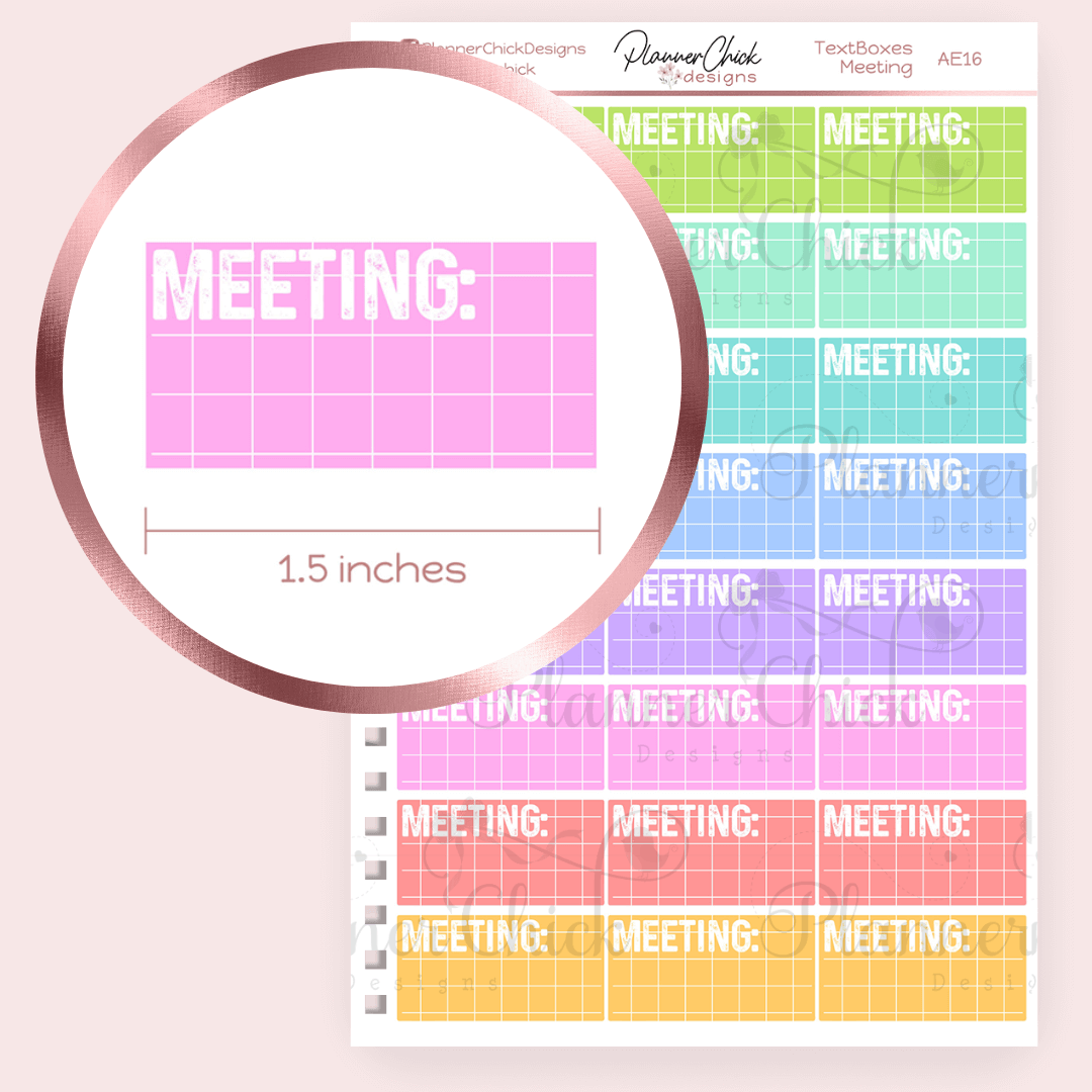 Meeting Grid Boxes