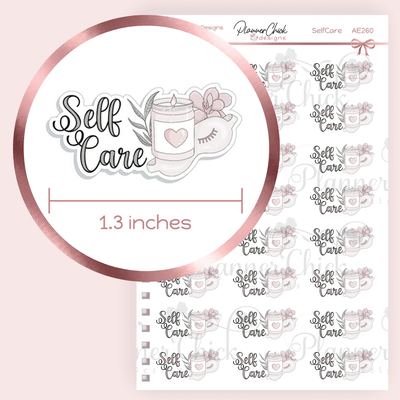 Self Care Planner Stickers