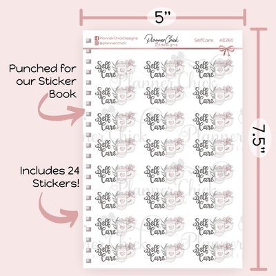 Self Care Planner Stickers