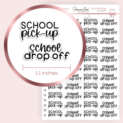 School Pick Up/Drop Off