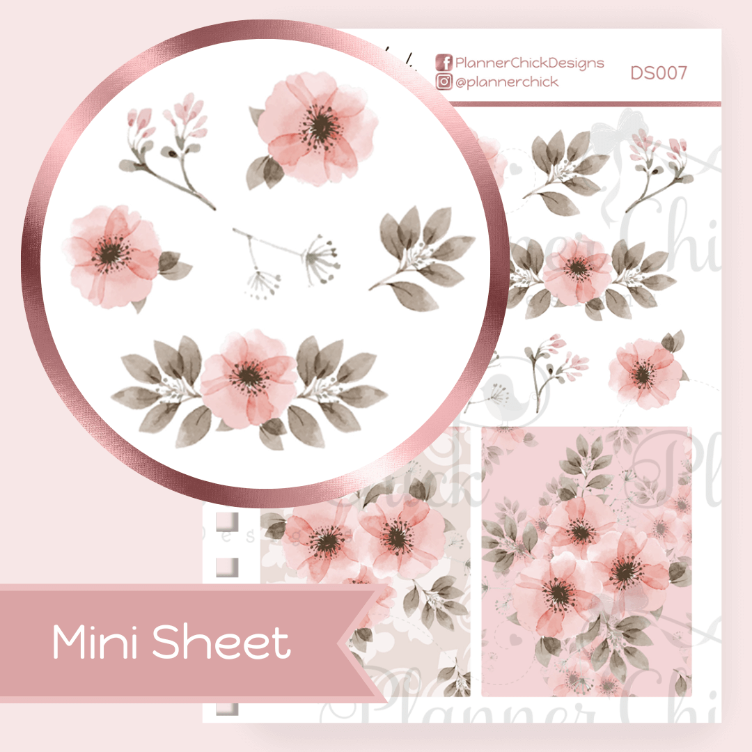 Pink Blossom ~ Decorative Sampler