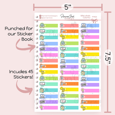 Bill Payment Labels