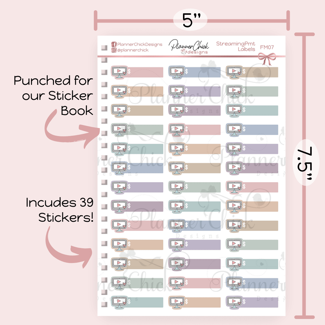 Bill Payment Labels