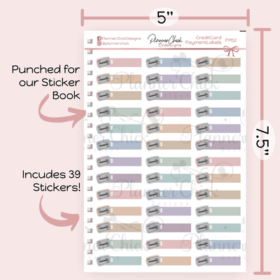 Bill Payment Labels