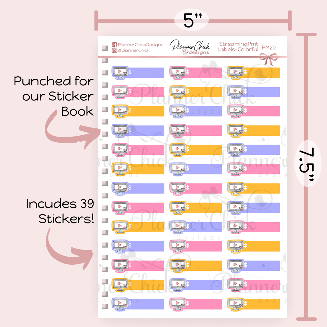 Bill Payment Labels