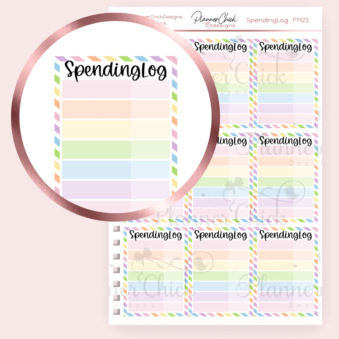 Sidebar Spending Tracker