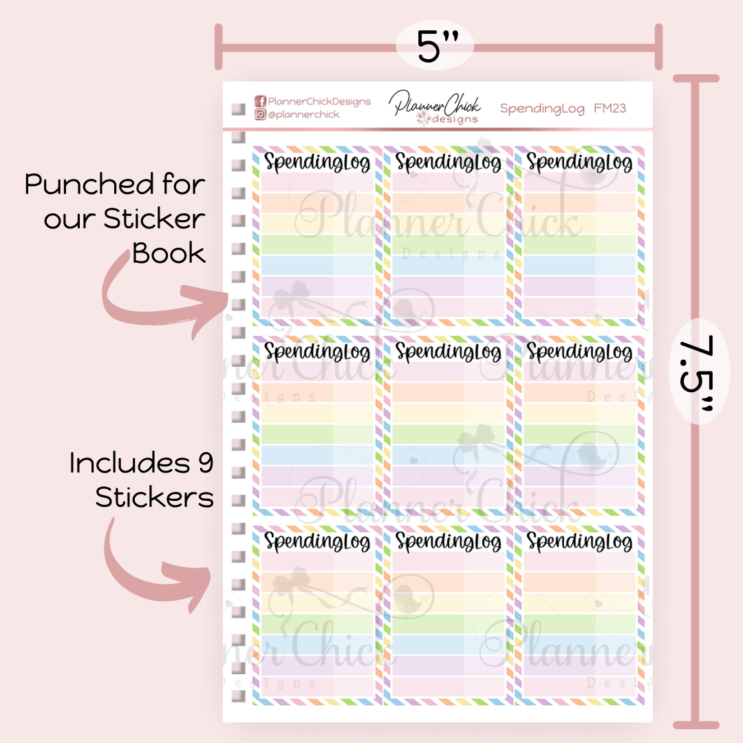 Sidebar Spending Tracker