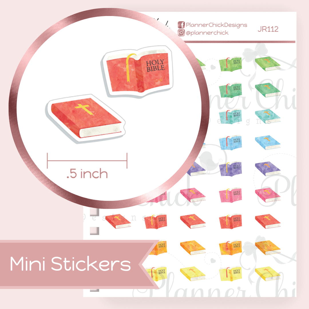 Mini Stickers ~ Bibles