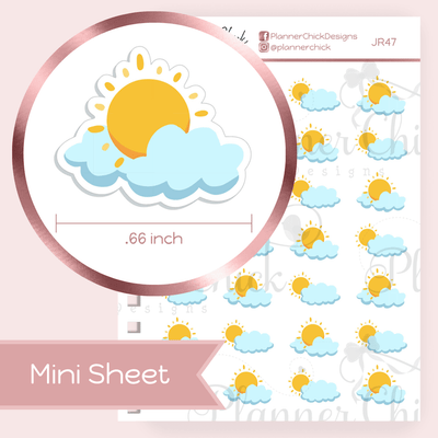 Mini Stickers ~ Weather Icons