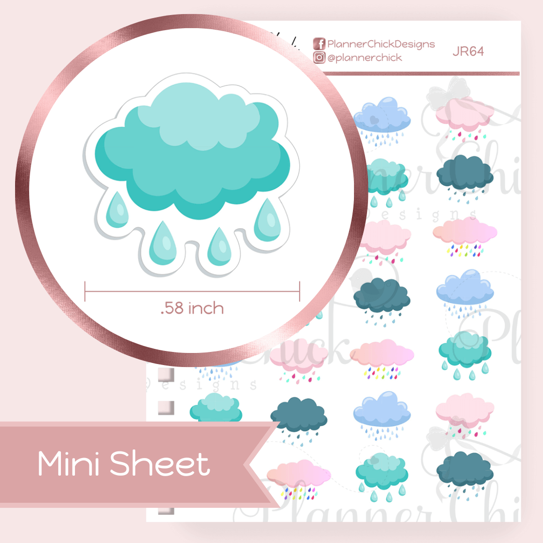 Mini Stickers ~ Weather Icons – PlannerChickDesigns