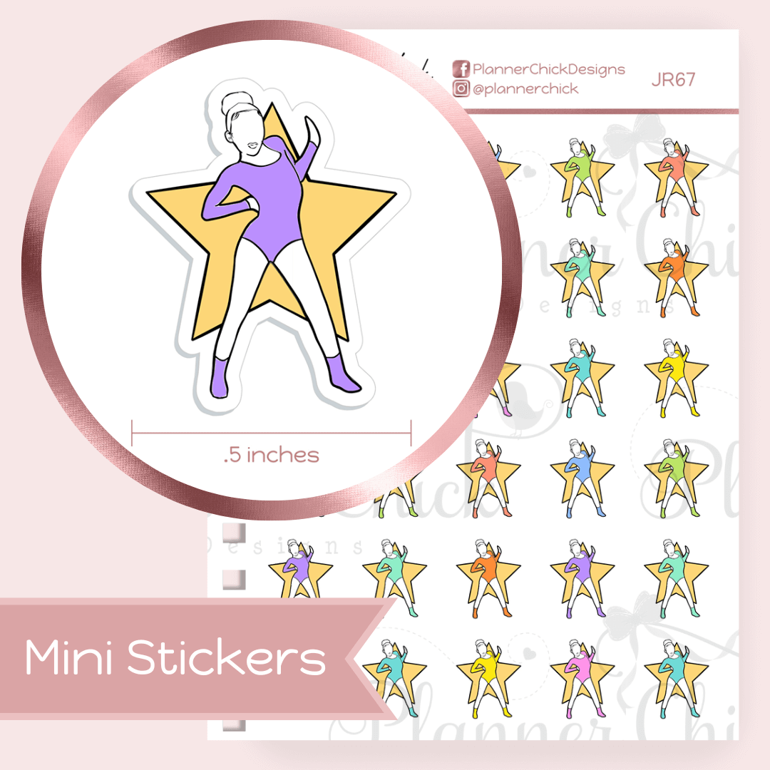 Mini Stickers ~ Dance