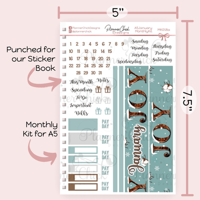 Monthly & Dashboard Kits ~ for January