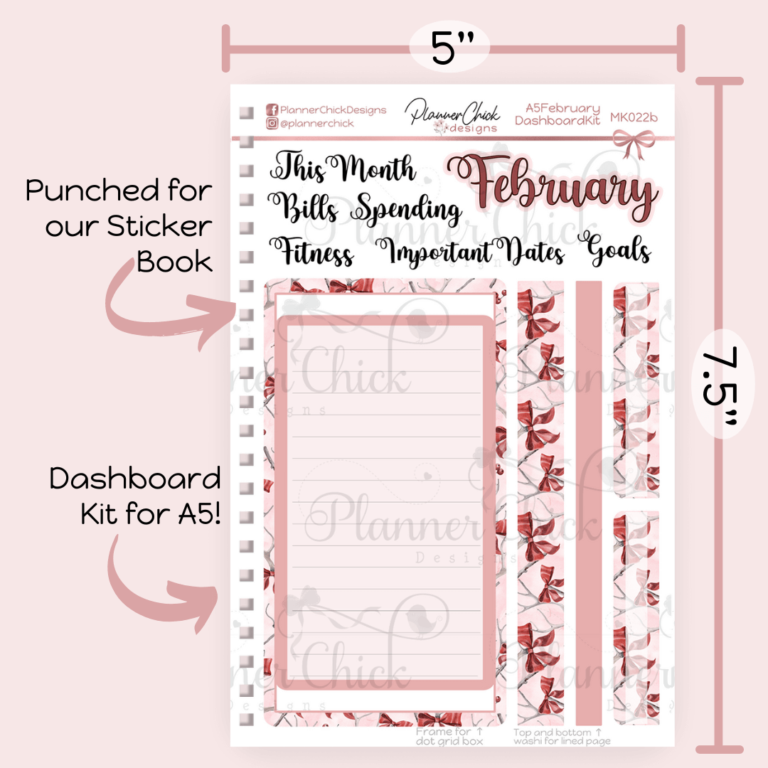 Monthly & Dashboard Kits ~ February