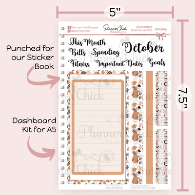 Monthly & Dashboard Kits ~ Autumn Gnomes (for October)