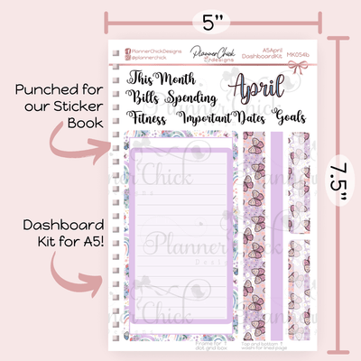 Monthly & Dashboard Kits ~ Over The Ranbow (for April)
