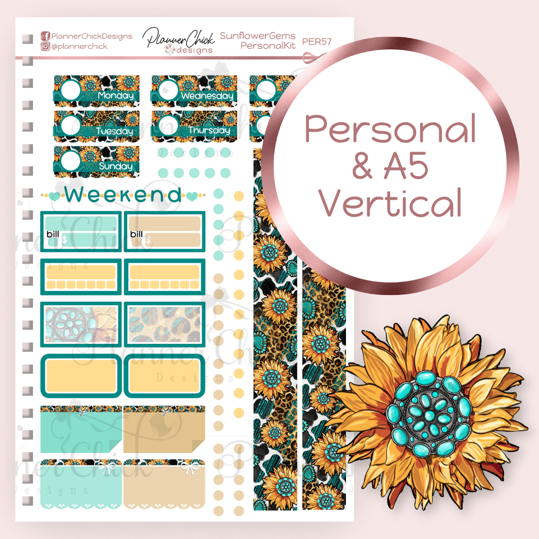 Sunflower Gems ~ Mini Kits